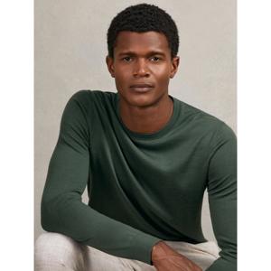 REISS Wessex Merino-Wool Crew-Neck Jumper